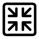minimize glyph Icon