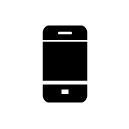 mobile smart phone_1 glyph Icon