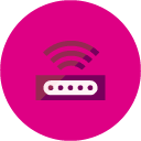 modem internet connection flat Icon