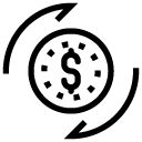 money exchange line Icon