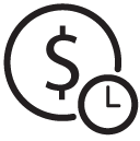 money time line Icon