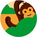 monkey_1 flat Icon