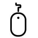 mouse one line Icon