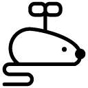 mouse toy line Icon