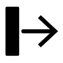 move right glyph Icon