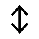 move up down_1 glyph Icon