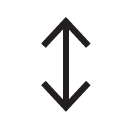 move up down_2 line Icon