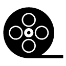 movie film glyph Icon