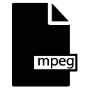 mpeg glyph Icon