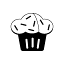 muffin glyph Icon