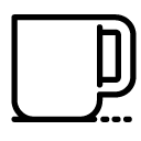 mug line Icon