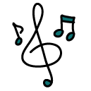 music Doodle Icon
