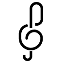 music note line Icon
