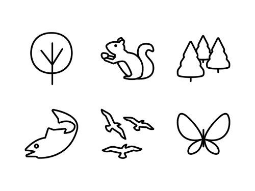 nature-line-icons