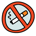 no smoking Doodle Icon