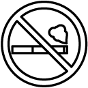 no smoking line Icon