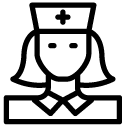 nurse line Icon