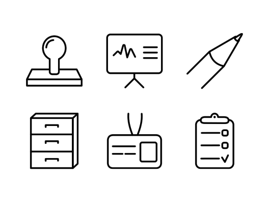 office-line-icons