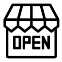 open store line Icon
