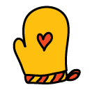 oven mitten Doodle Icons