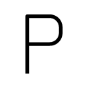 p line Icon