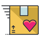 package Filled Outline Icon