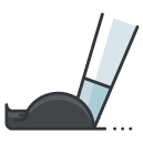 paintbrush Filled Outline Icon
