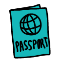 passport Doodle Icon