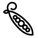 peas line Icon
