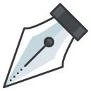 pen Filled Outline Icon
