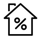 percentage line Icon