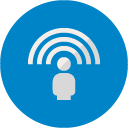 personal wireless connection flat Icon