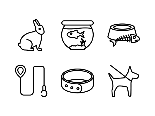 pets-line-icons