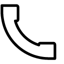 phone 1 line Icon