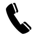 phone headset glyph Icon