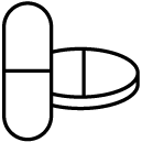 pills line Icon