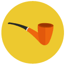 pipe Flat Round Icon