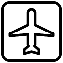 plane line Icon