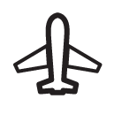 plane_1 line Icon