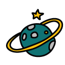 planet Doodle Icon