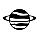 planet glyph Icon