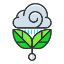 plant grow Filled Outline Icon