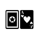 playing cards_1 glyph Icon