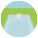 pool Flat Round Icon