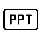 ppt line Icon