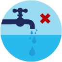 preserving water flat Icon