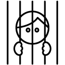 prisoner line Icon