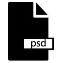 psd glyph Icon