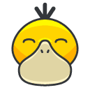 psyduck Filled Outline Icon