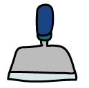 putty knife Doodle Icon